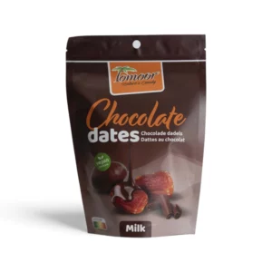 Melk chocolade dadels 150gr