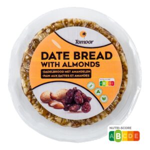 Dadelbrood met amandelen - Datebread with almonds - Tomoor.be