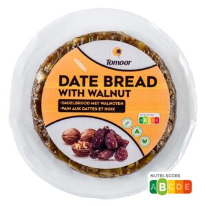 Dadelbrood met walnoten - Date bread with walnuts - Tomoor.be